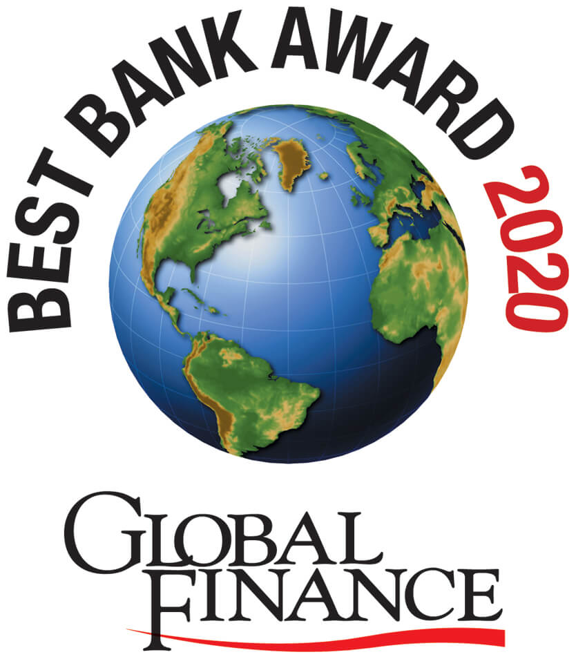 Global Finance Best Bank Award 2020