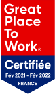 Great Place to Work - Certifiée